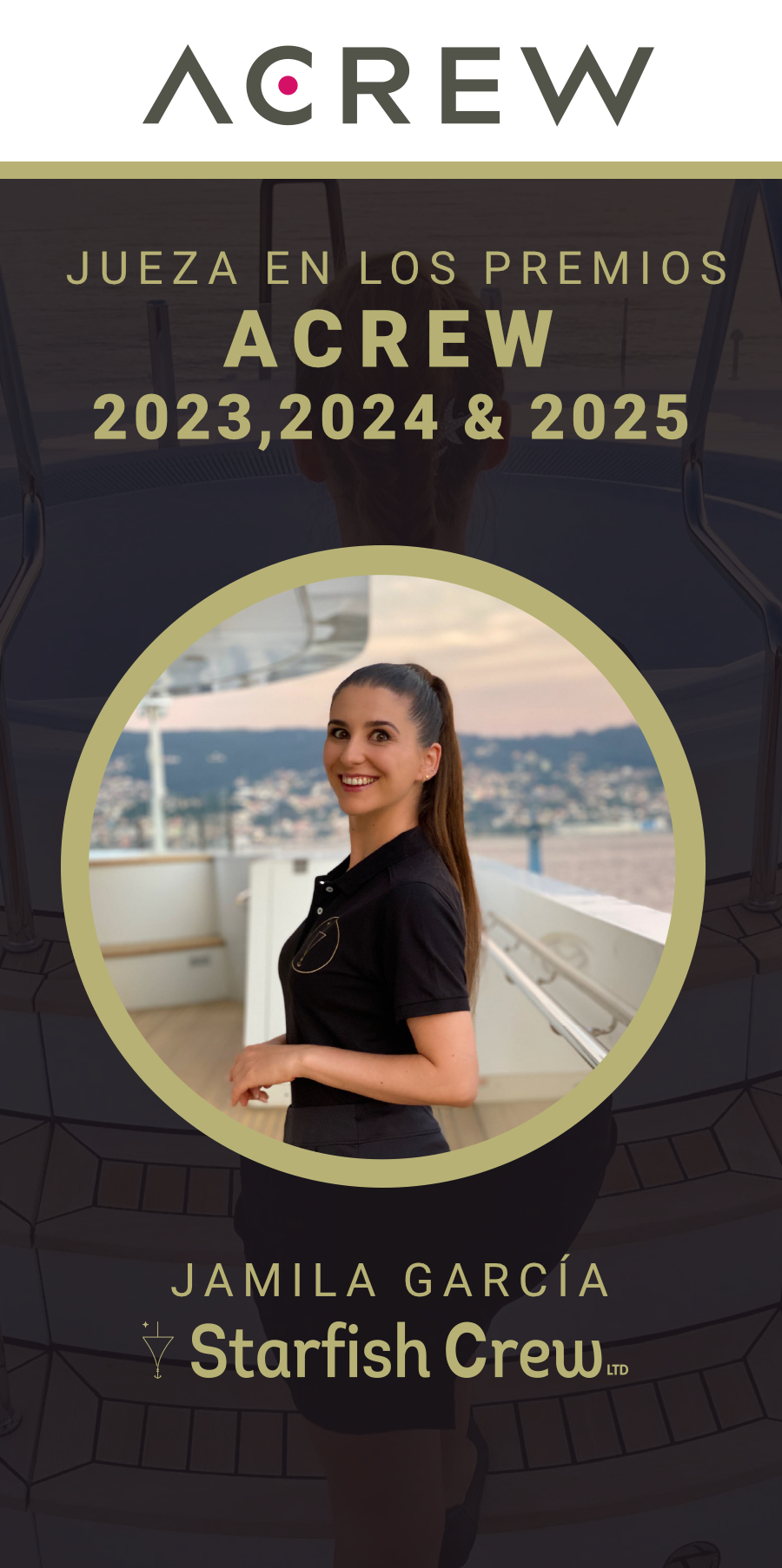 banner jueza acrew awards 2026